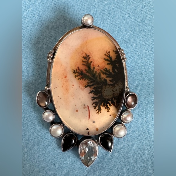 Echo Of The Dreamer by Margaret Thurman Pendant Sterling Silver  One of a Kind - Picture 12 of 12